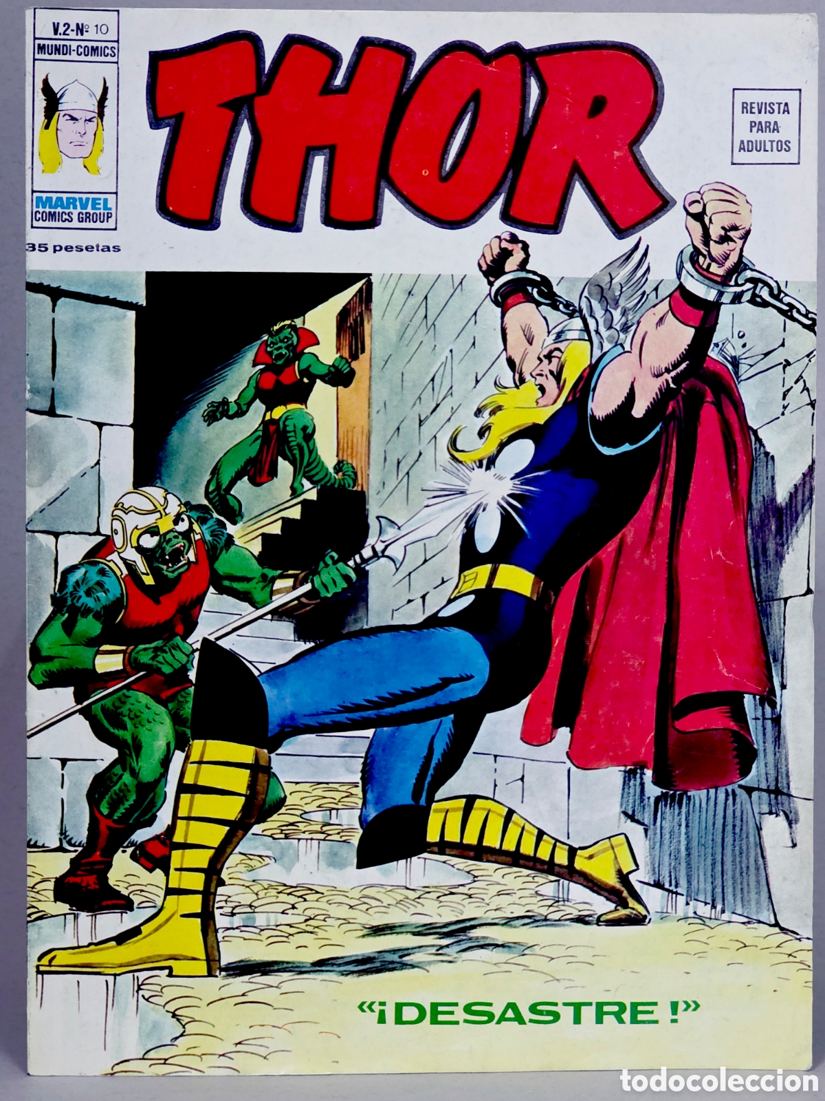 C&oacute;mics: C&Oacute;MIC THOR 10 DESASTRE VOL.2 VERTICE VOLUMEN MARVEL EXCELENTE ESTADO - Foto 1