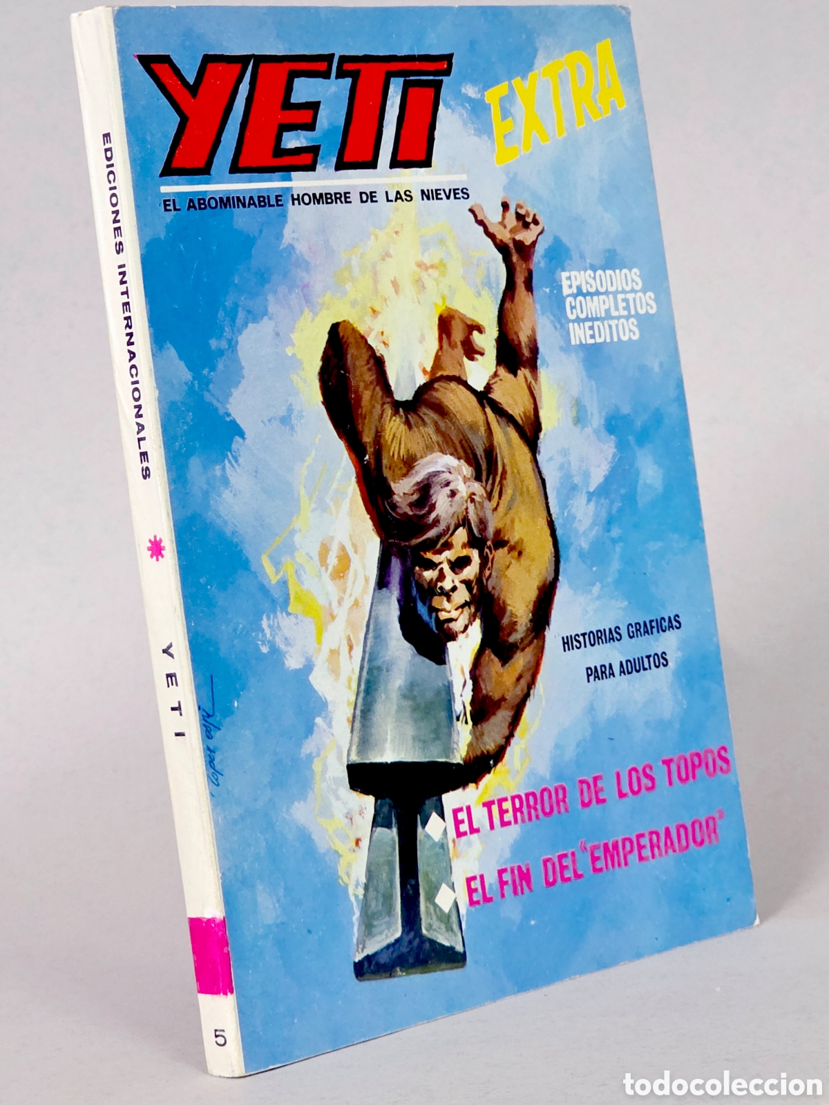 C&oacute;mics: C&Oacute;MIC DE KIOSCO YETI 5 EL TERROR DE LOS TOPOS EXTRA TACO FLEETWAY