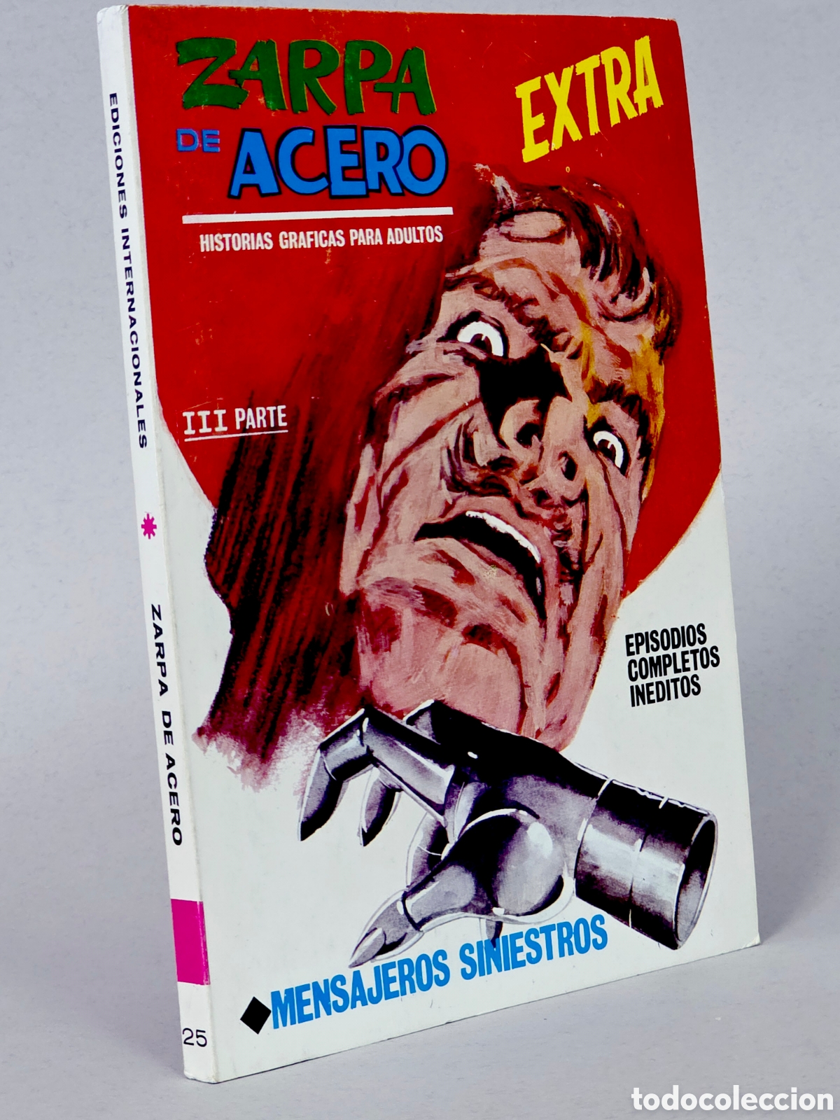 C&oacute;mics: C&Oacute;MIC DE KIOSCO ZARPA DE ACERO 25 MENSAJEROS SINIESTROS EXTRA TACO FLEETWAY