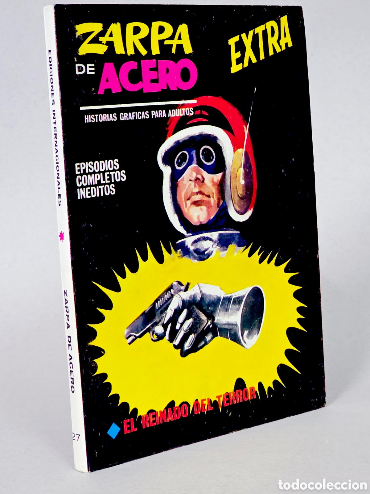 C&oacute;mics: C&Oacute;MIC DE KIOSCO ZARPA DE ACERO 27 EL REINADO DEL TERROR EXTRA TACO FLEETWAY