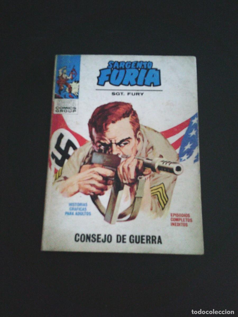 C&oacute;mics: SARGENTO FURIA - VOLUMEN 1 - NUMERO 4 - VERTICE - PRIMERA EDICION - BUEN ESTADO - CJ 249