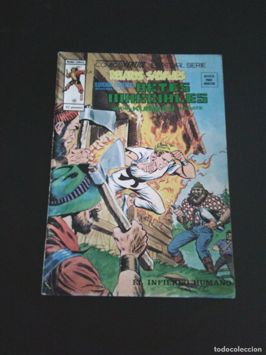 C&oacute;mics: RELATOS SALVAJES ARTES MARCIALES - VOLUMEN 1 - VERTICE - NUMERO 40 - VERTICE - BUEN ESTADO - CJ 249