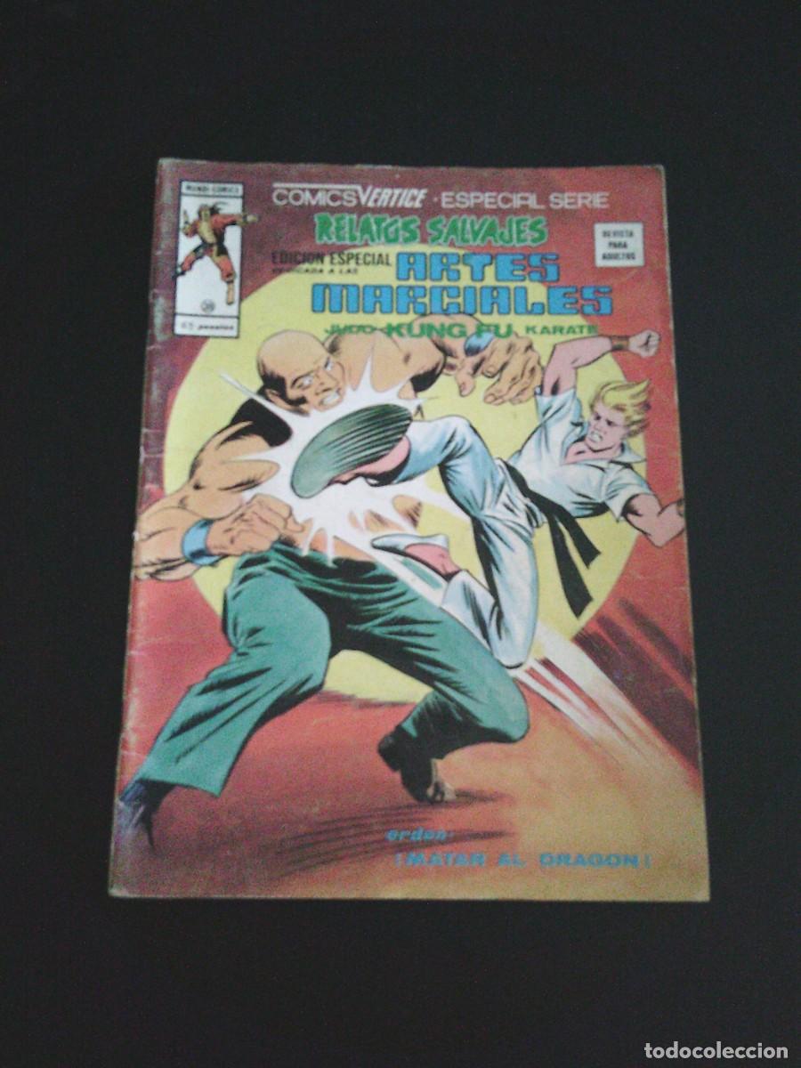 C&oacute;mics: RELATOS SALVAJES ARTES MARCIALES - VOLUMEN 1 - VERTICE - NUMERO 39 - VERTICE - BUEN ESTADO - CJ 249