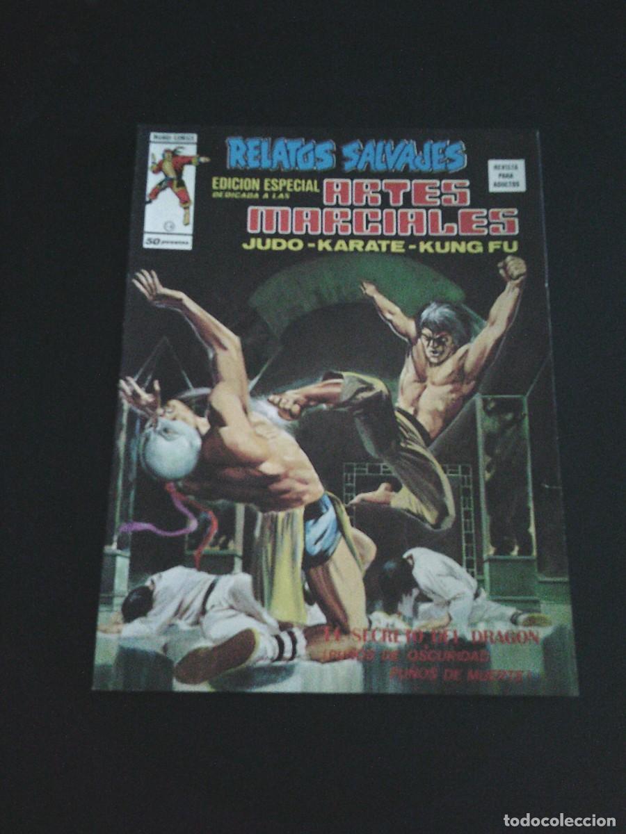 C&oacute;mics: RELATOS SALVAJES ARTES MARCIALES - VOLUMEN 1 - VERTICE - NUMERO 14 - MUY BUEN ESTADO - CJ 249