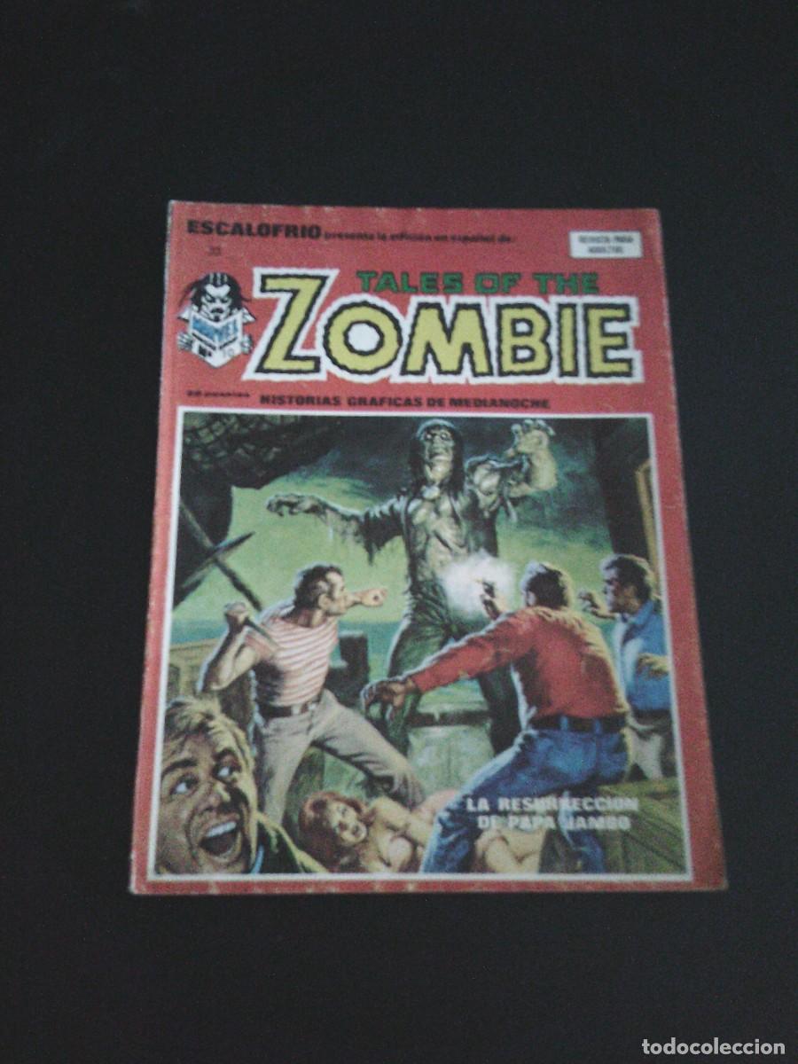 C&oacute;mics: ESCALOFRIO - TALES OF THE ZOMBIE - VOLUMEN 1 - VERTICE - NUMERO 33 - MUY BUEN ESTADO - CJ 249