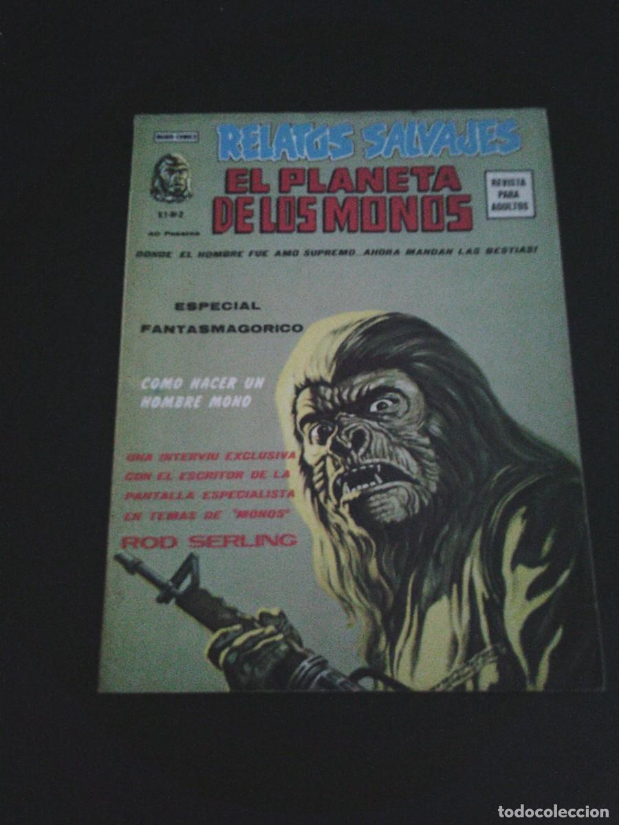 C&oacute;mics: RELATOS SALVAJES - VOLUMEN 1 - NRO 2 - VERTICE - EL PLANETA DE LOS MONOS - MUY BUEN ESTADO - CJ 250