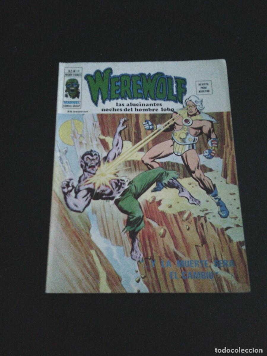 C&oacute;mics: WEREWOLF - VOLUMEN 2 - NUMERO 19 - VERTICE - MUY BUEN ESTADO - Y LA MUERTE SERA... CJ 250