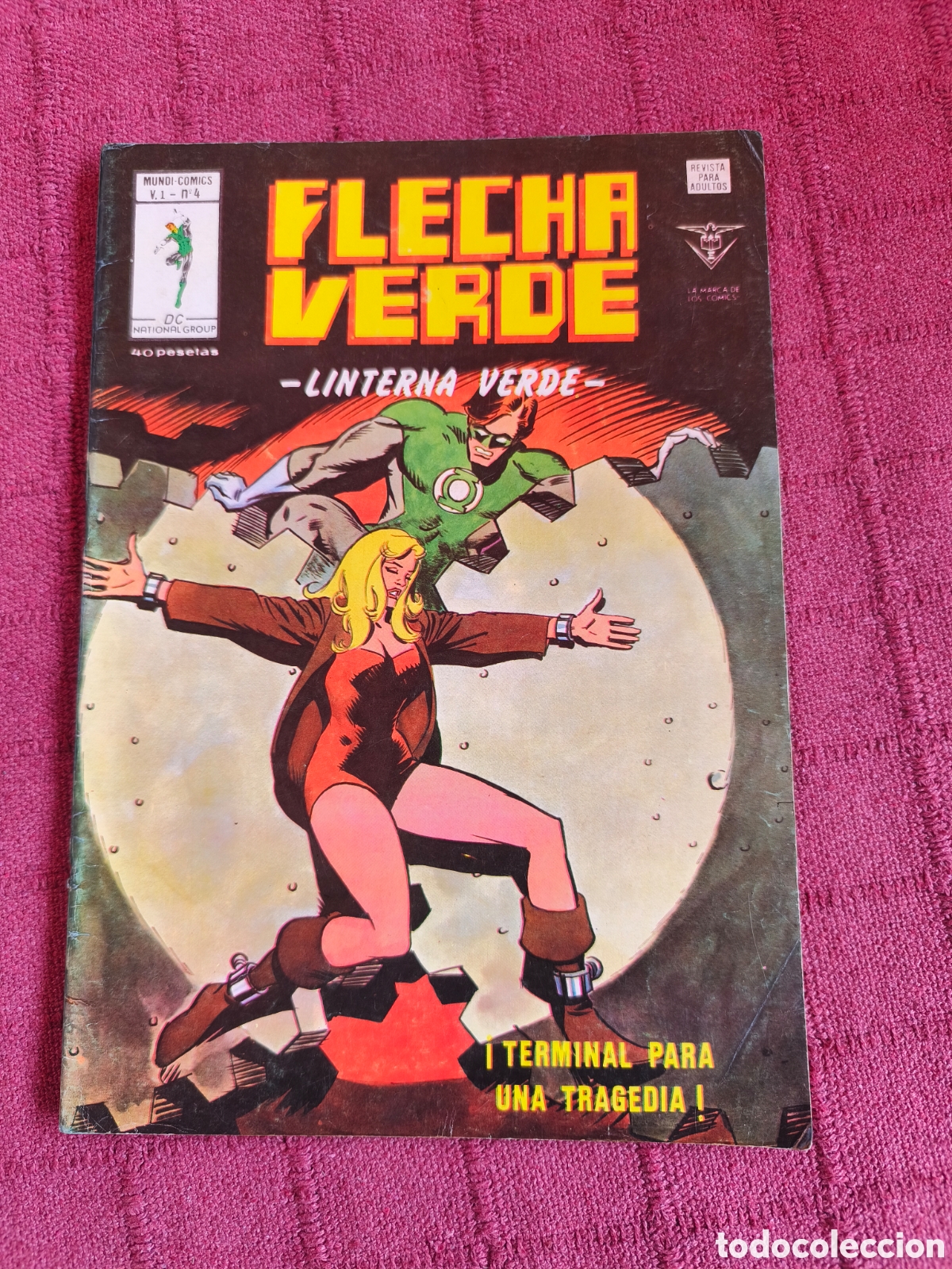 C&oacute;mics: FLECHA VERDE LINTERNA VERDE 4 TERMINAL PARA UNA TRAGEDIA- EDICIONES VERTICE MUNDI COMICS DC