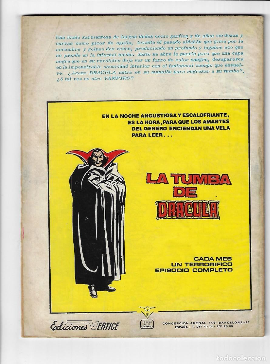 C&oacute;mics: V&eacute;rtice. La tumba de Dracula. 1. - Foto 2