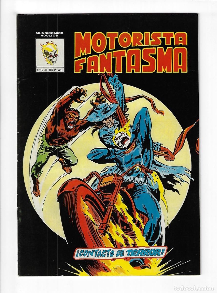 Comics: V&eacute;rtice. Motorista fantasma. 5.