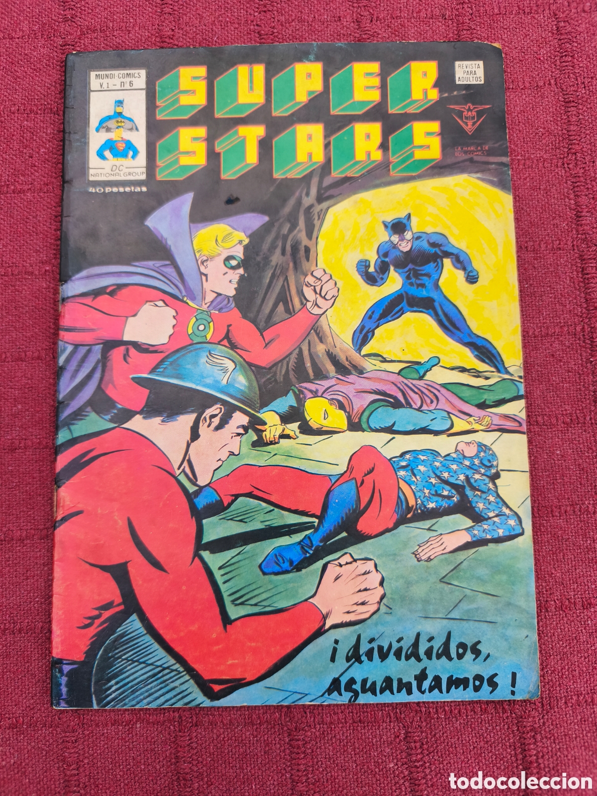 C&oacute;mics: SUPER STARS 6 MUNDI COMICS DC &iexcl;DIVIDIDOS,AGUANTAMOS! - EDICIONES VERTICE