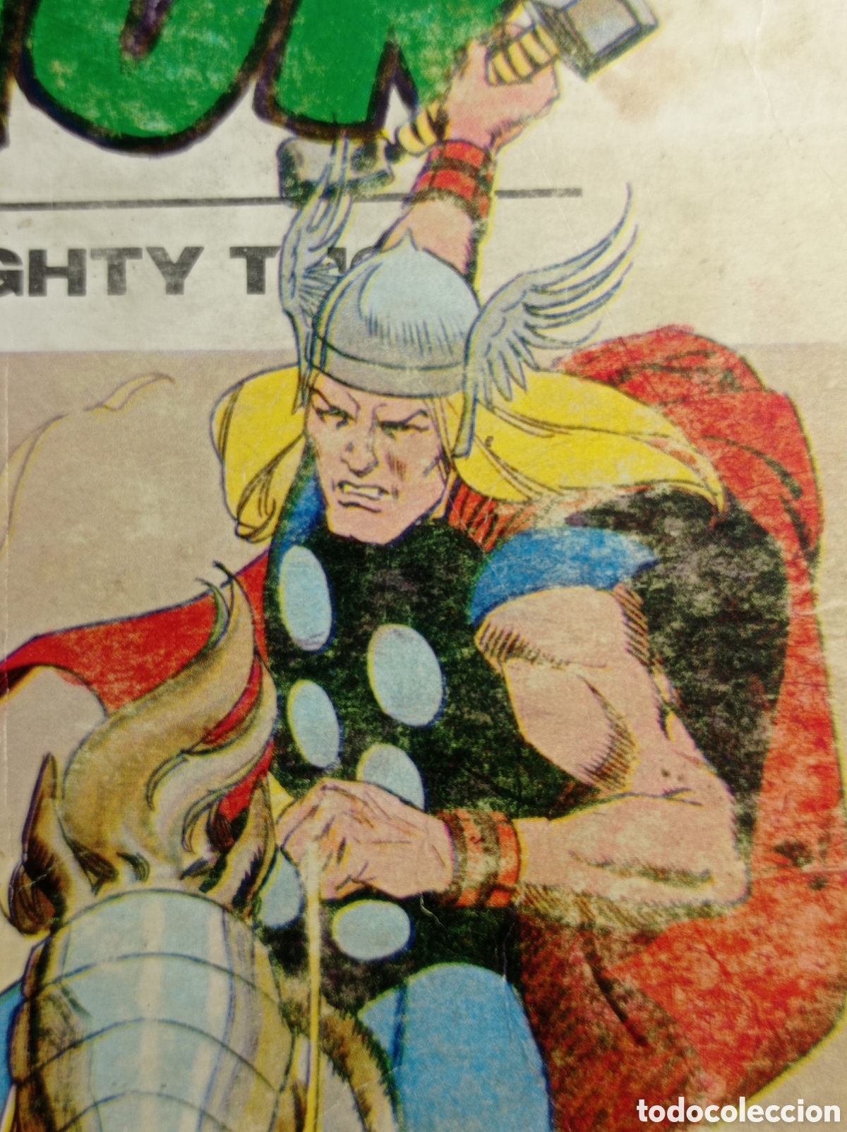 C&oacute;mics: THOR. LAS LLAMAS Y EL FIN. VOL. 1 N&ordm; 34. EDITORIAL V&Eacute;RTICE - Foto 2