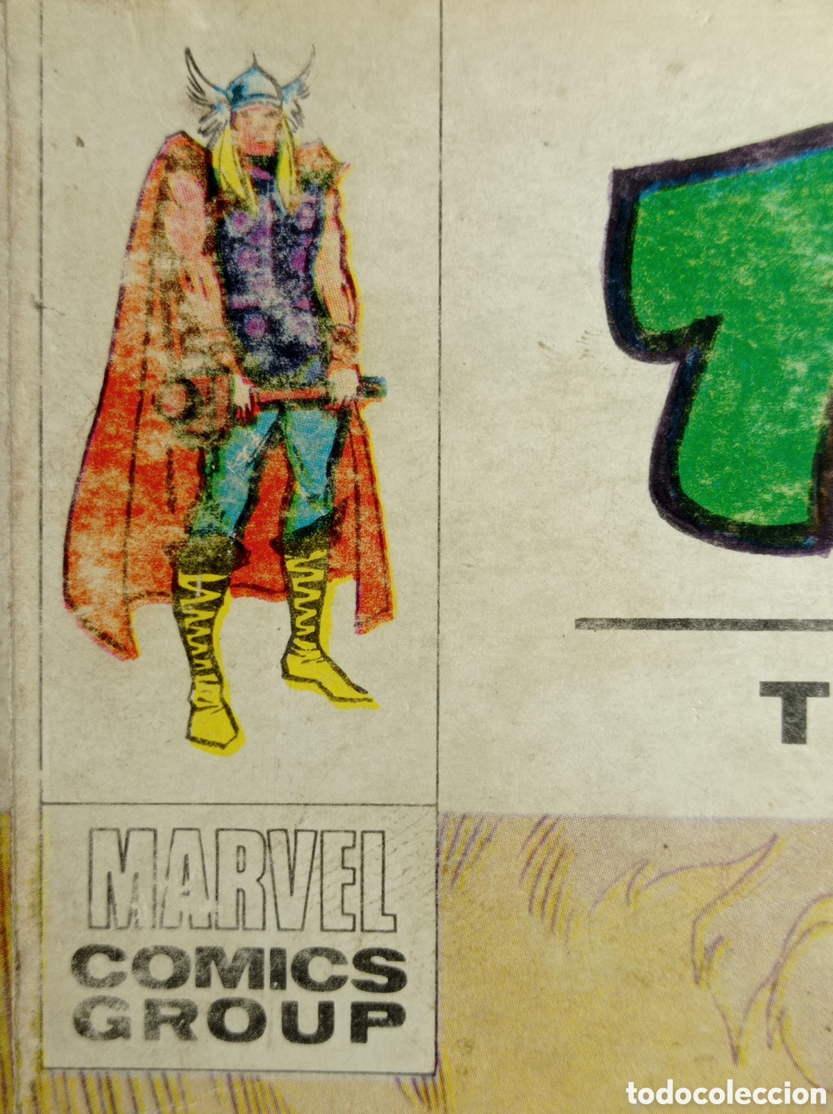 C&oacute;mics: THOR. LAS LLAMAS Y EL FIN. VOL. 1 N&ordm; 34. EDITORIAL V&Eacute;RTICE - Foto 3