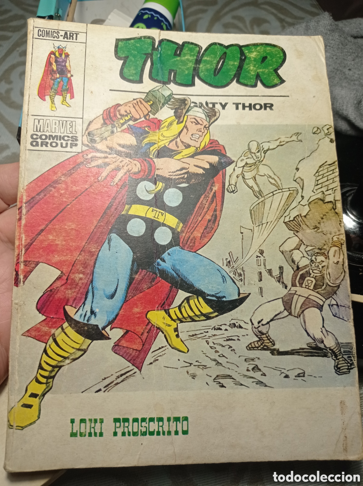 C&oacute;mics: THOR. LOKI PROSCRITO. VOL. 1 N&ordm; 42. - Foto 1
