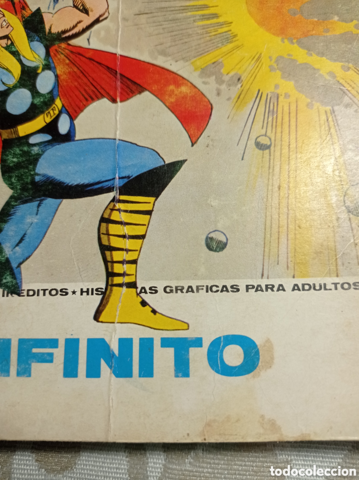 C&oacute;mics: THOR. INFINITO. VOL. 1. N&ordm; 38. EDITORIAL V&Eacute;RTICE. - Foto 3