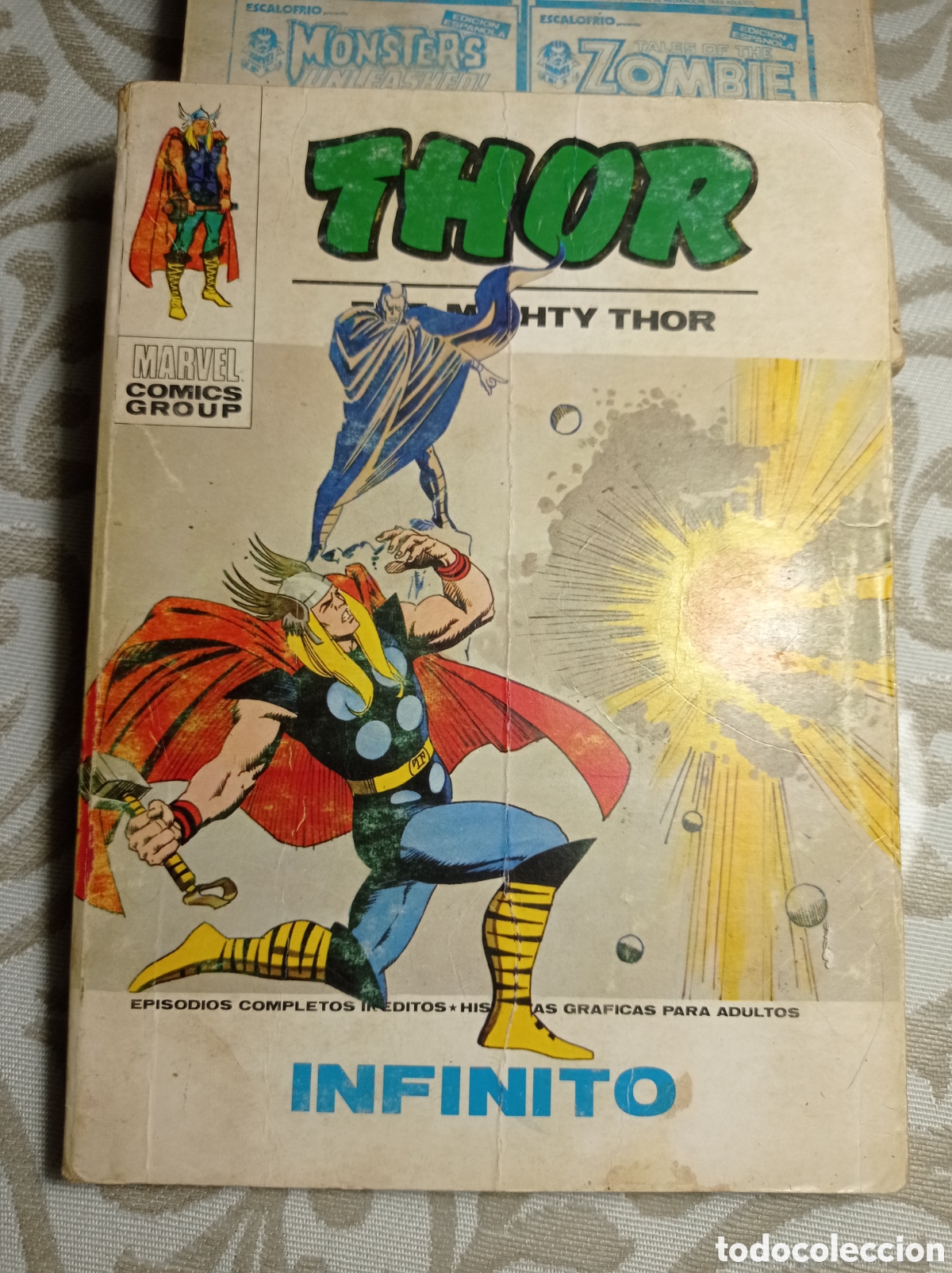 C&oacute;mics: THOR. INFINITO. VOL. 1. N&ordm; 38. EDITORIAL V&Eacute;RTICE.