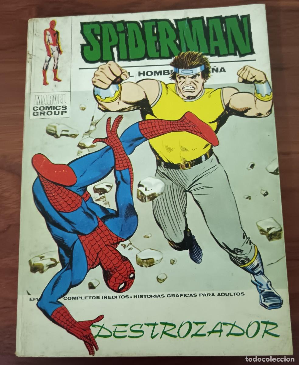 C&oacute;mics: SPIDERMAN EL HOMBRE ARANA N&ordm; 52 DESTROZADOR EDICIONES V&Eacute;RTICE A&Ntilde;O 1973 TACO