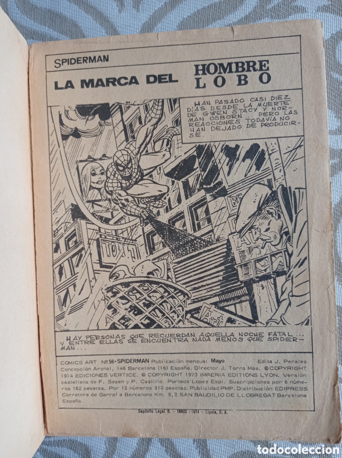 C&oacute;mics: N&ordm; 56. LA MARCA DEL HOMBRE LOBO. - Foto 3