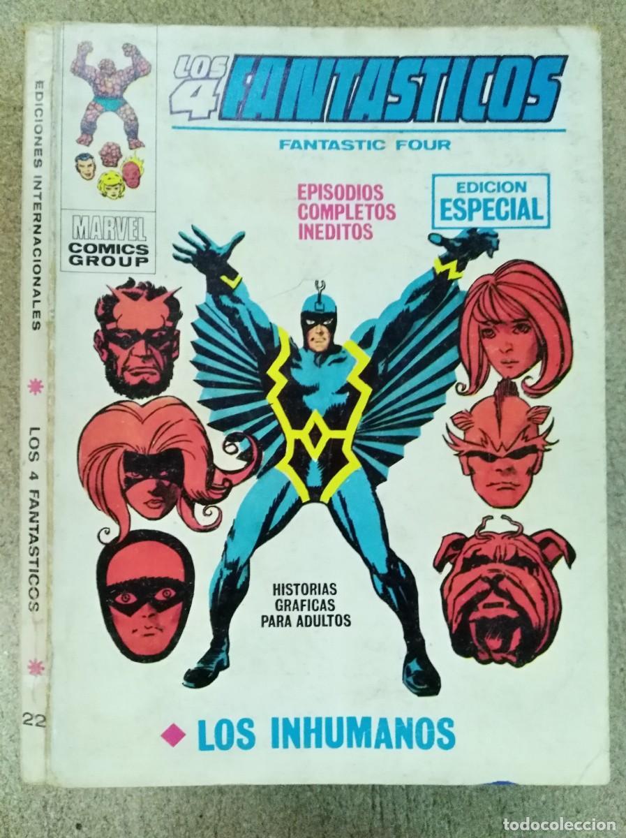 C&oacute;mics: Los 4 Fantasticos 22 .Vol.1. Vertice. 25 Ptas