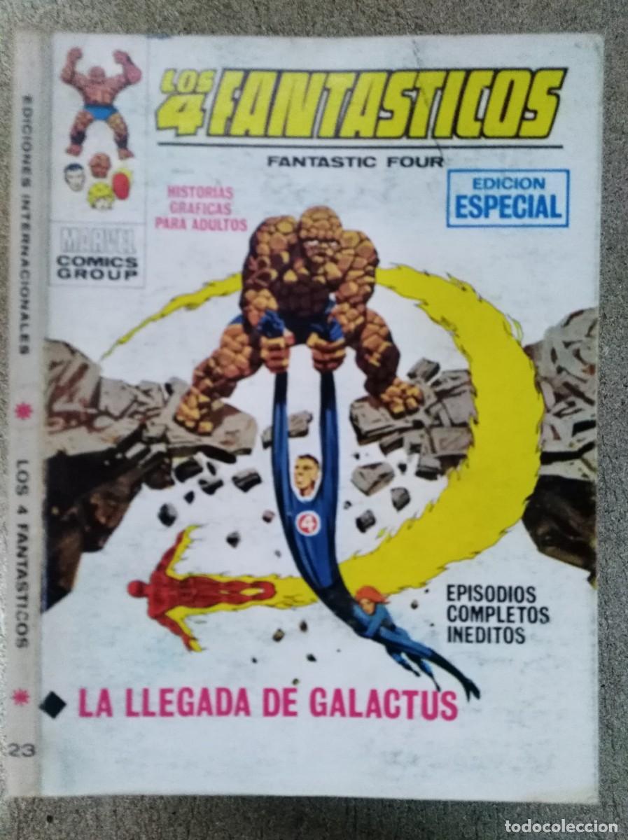 C&oacute;mics: Los 4 Fantasticos 23 .Vol.1. Vertice. 25 Ptas