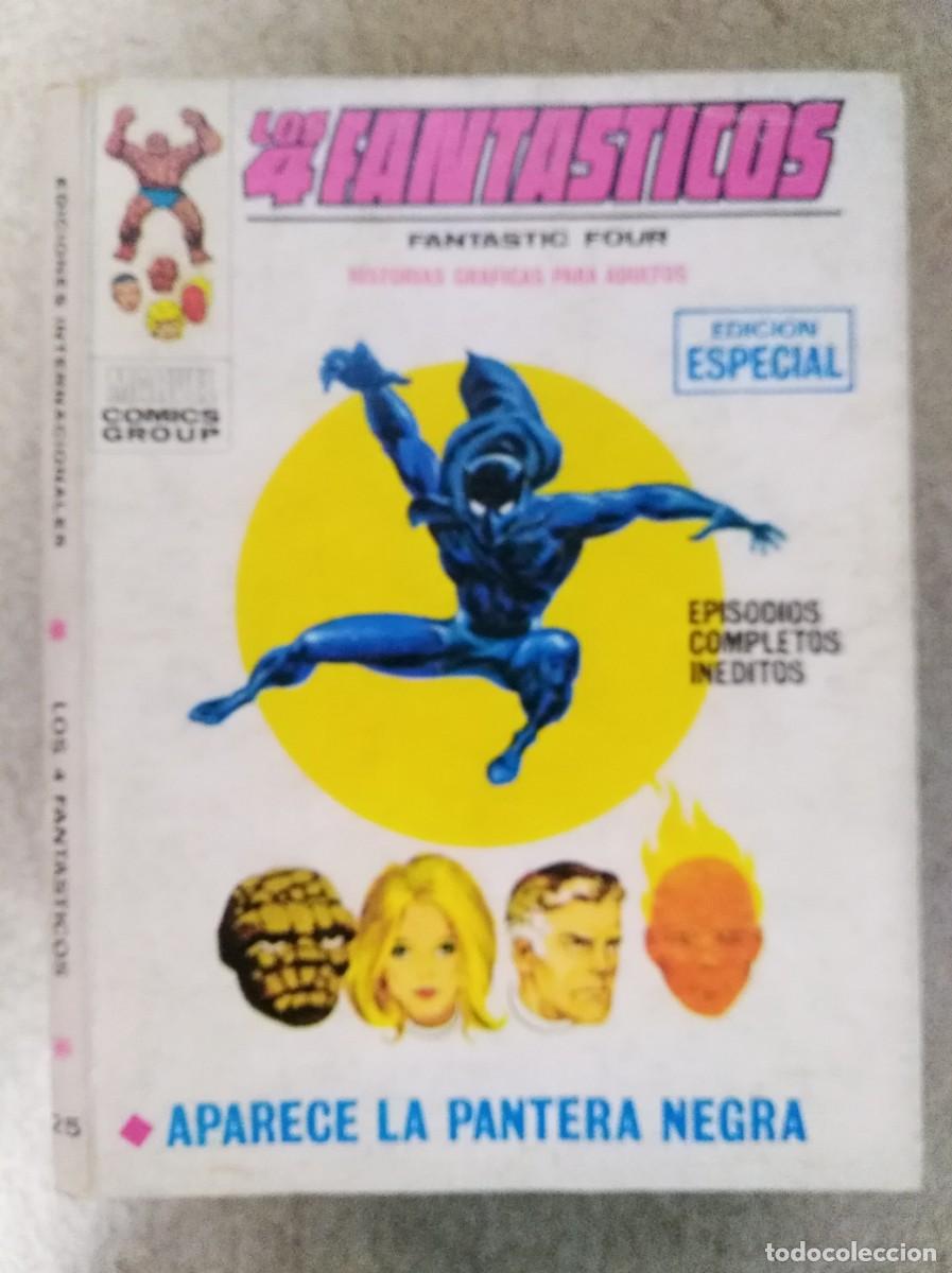 C&oacute;mics: Los 4 Fantasticos 25 .Vol.1. Vertice. 25 Ptas