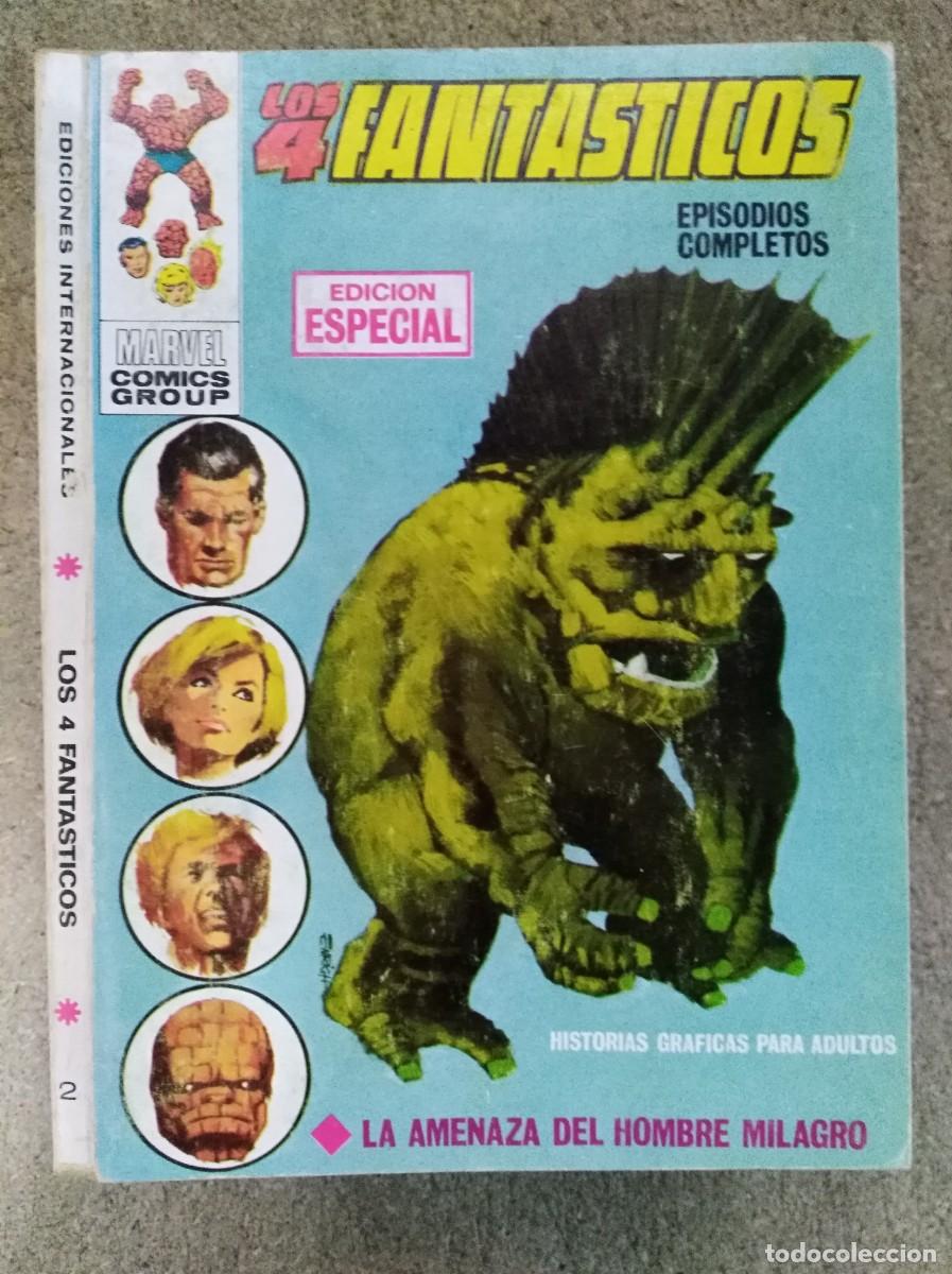 C&oacute;mics: Los 4 Fantasticos 2 .Vol.1. Vertice. 25 Ptas