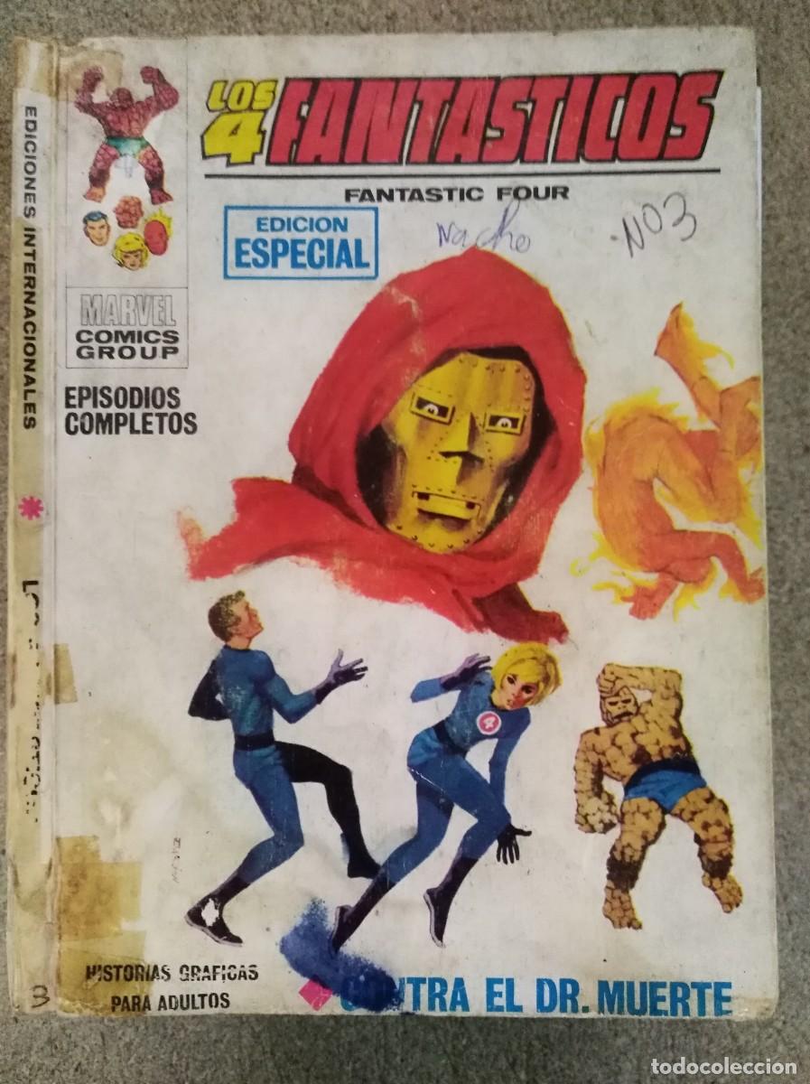 Comics: Los 4 Fantasticos 3 .Vol.1. Vertice. 25 Ptas