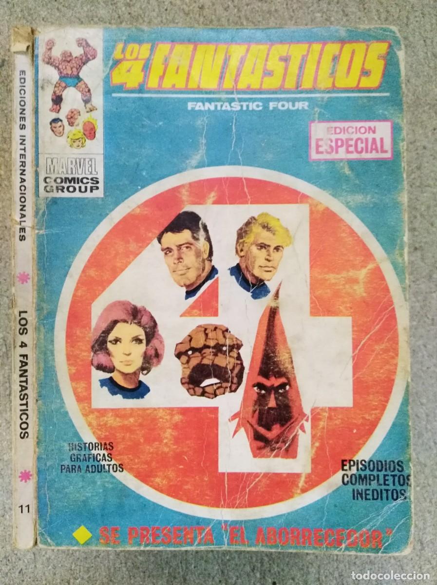 C&oacute;mics: Los 4 Fantasticos 11 .Vol.1. Vertice. 25 Ptas