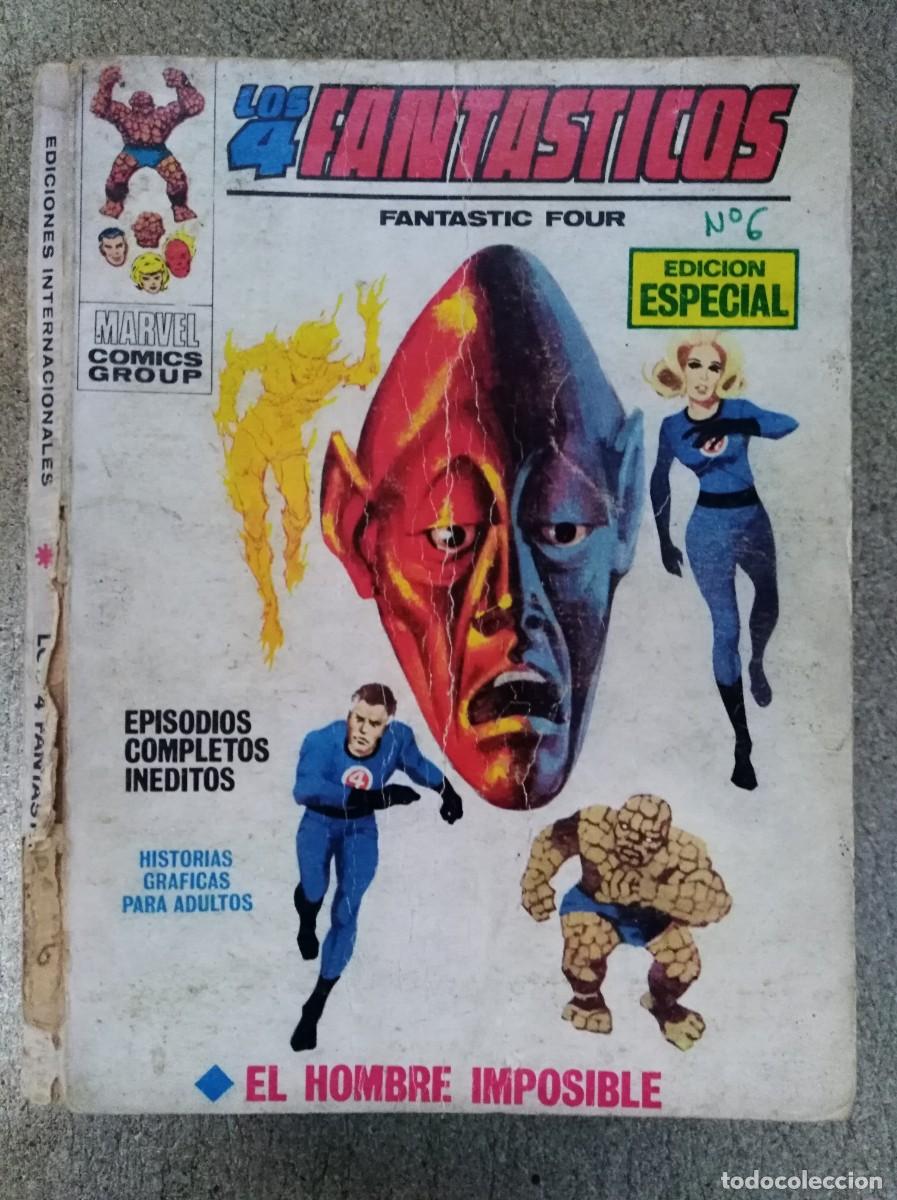 C&oacute;mics: Los 4 Fantasticos 6 .Vol.1. Vertice. 25 Ptas