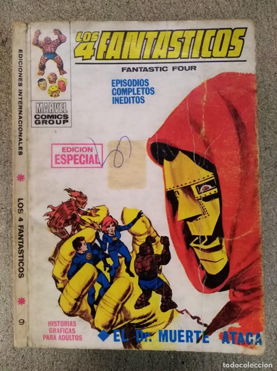 C&oacute;mics: Los 4 Fantasticos 9 .Vol.1. Vertice. 25 Ptas