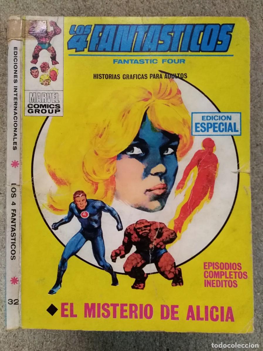 C&oacute;mics: Los 4 Fantasticos 32 .Vol.1. Vertice. 25 Ptas