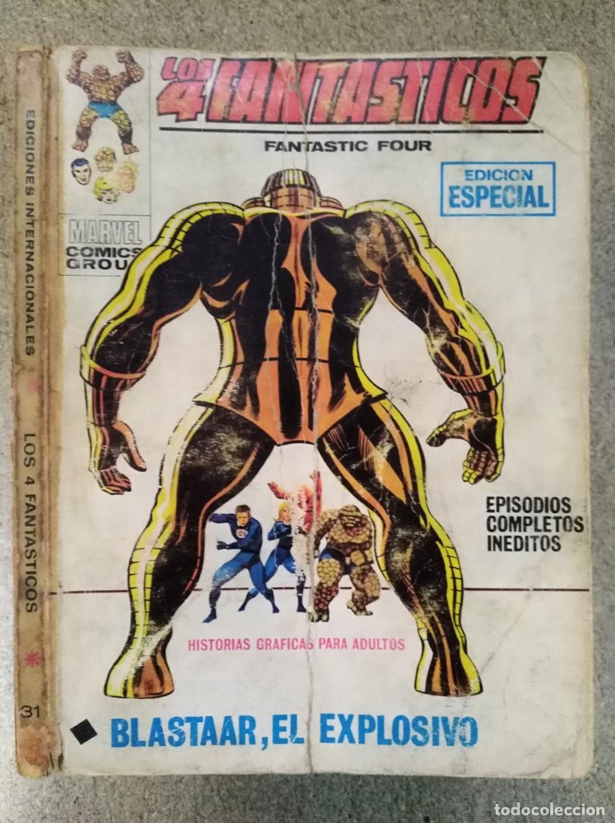 C&oacute;mics: Los 4 Fantasticos 31 .Vol.1. Vertice. 25 Ptas