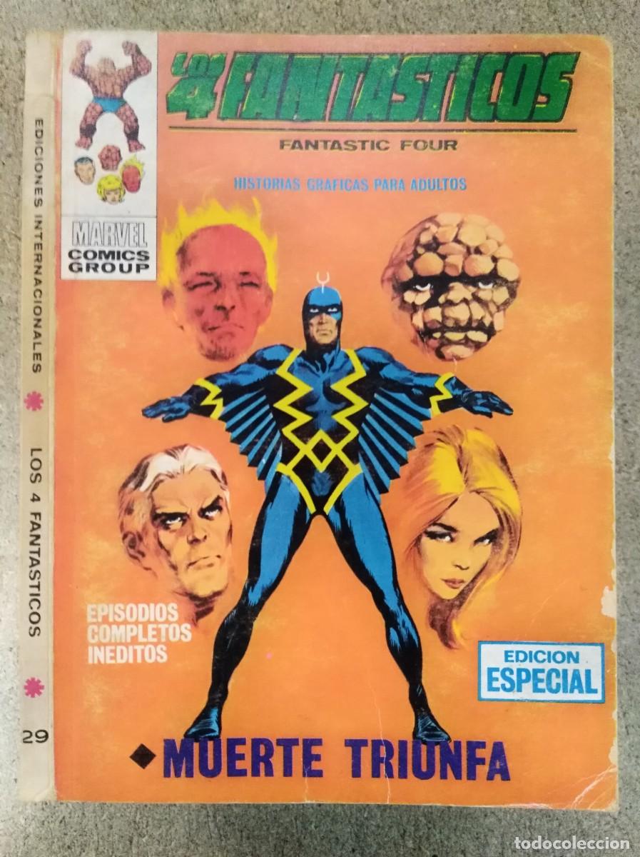 C&oacute;mics: Los 4 Fantasticos 29 .Vol.1. Vertice. 25 Ptas