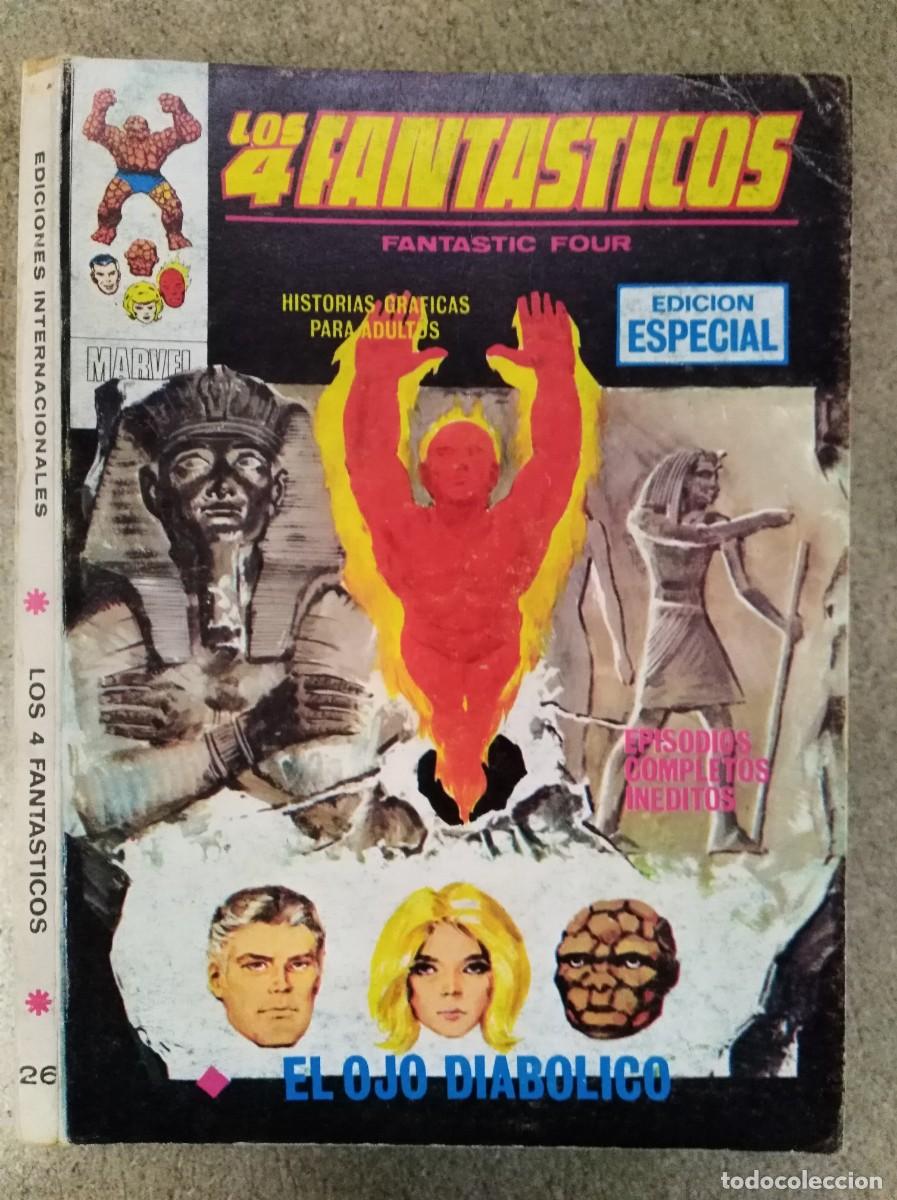 Comics: Los 4 Fantasticos 26 .Vol.1. Vertice. 25 Ptas