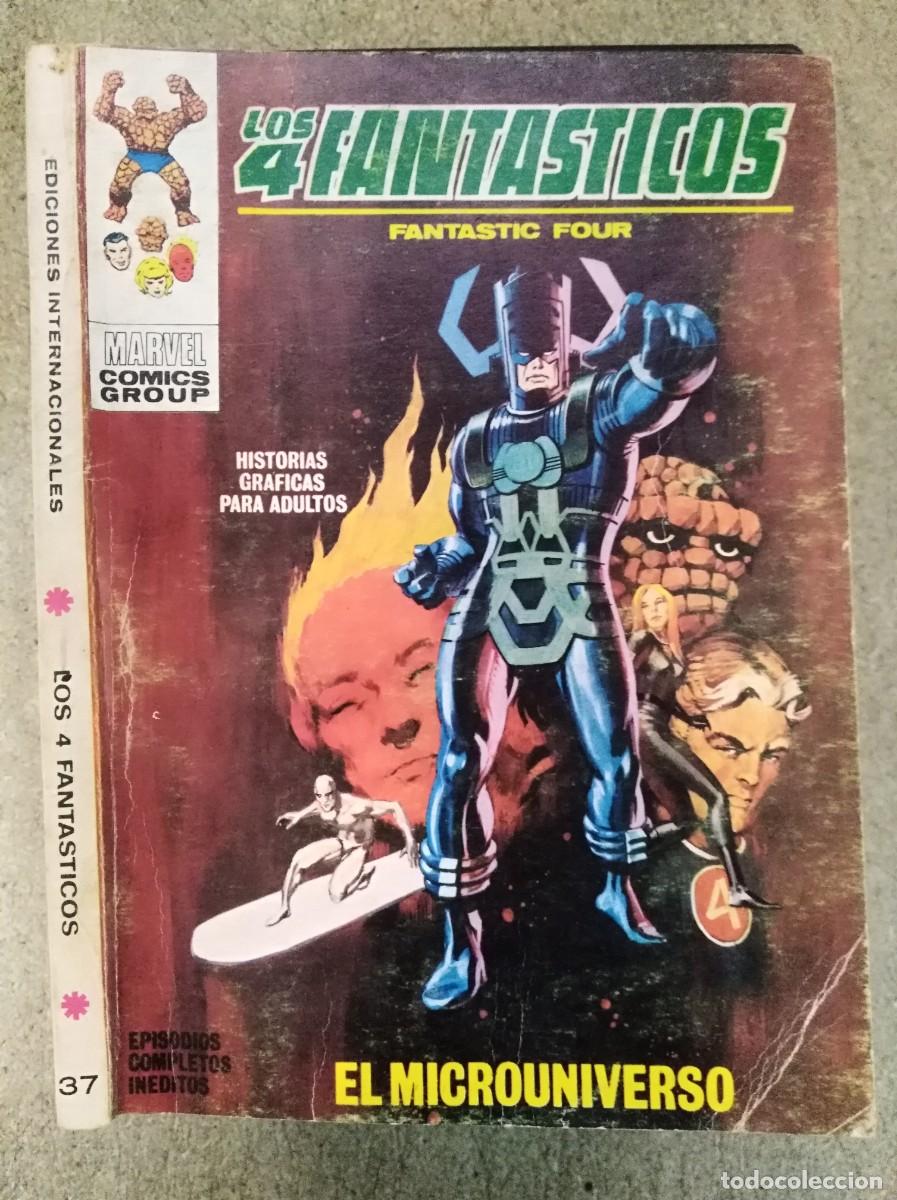 Comics: Los 4 Fantasticos 37 .Vol.1. Vertice. 25 Ptas