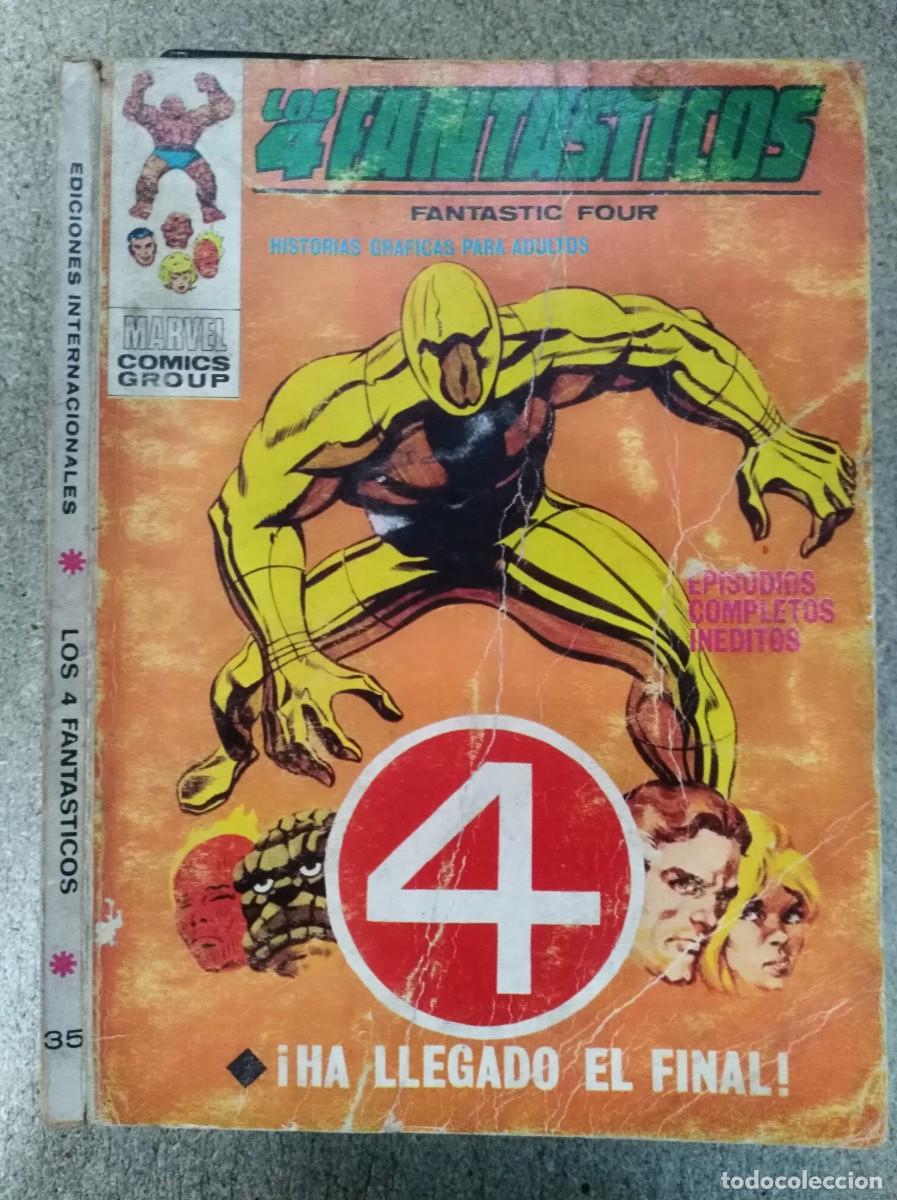 Comics: Los 4 Fantasticos 35 .Vol.1. Vertice. 25 Ptas