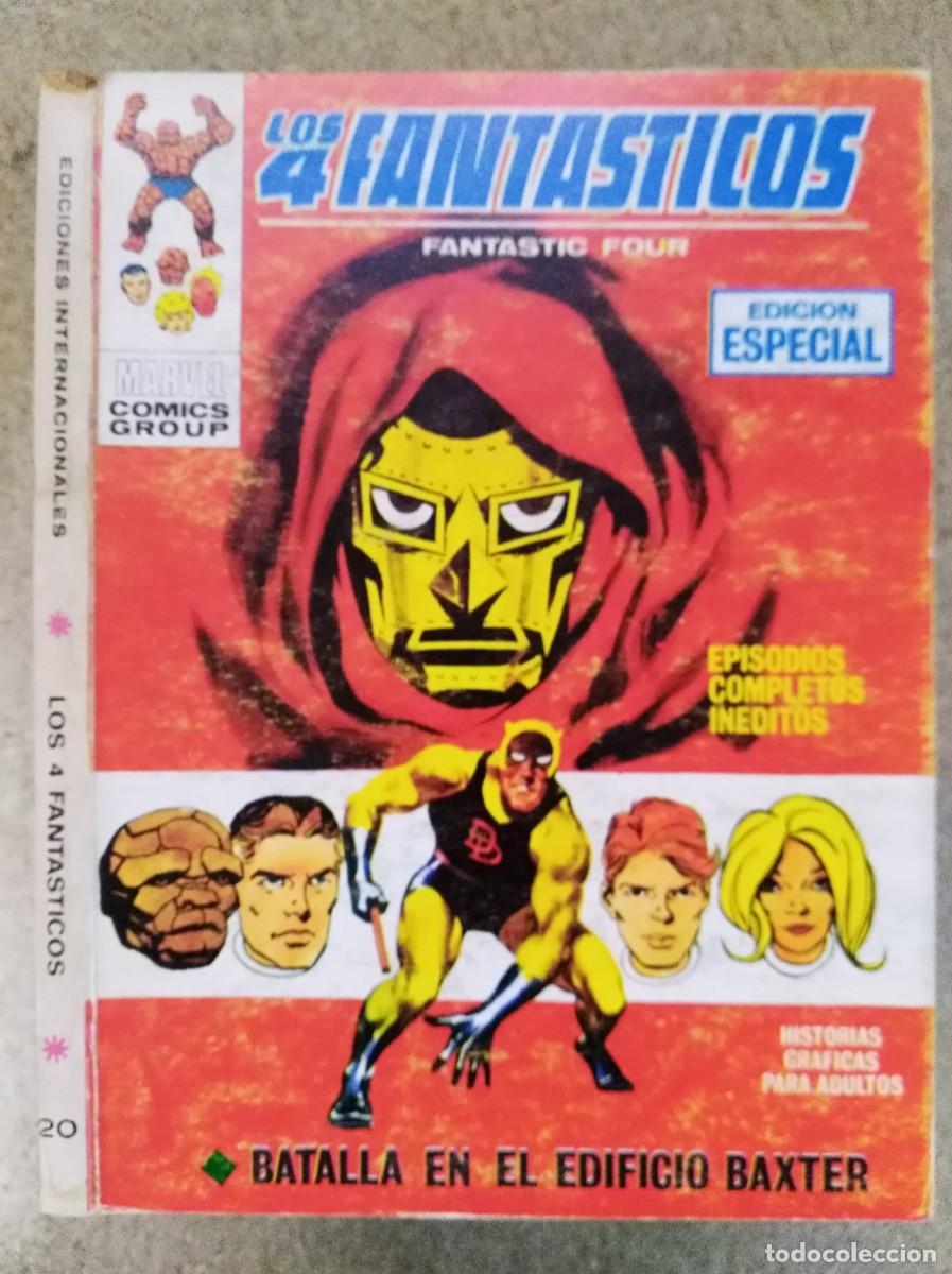 Comics: Los 4 Fantasticos 20 .Vol.1. Vertice. 25 Ptas