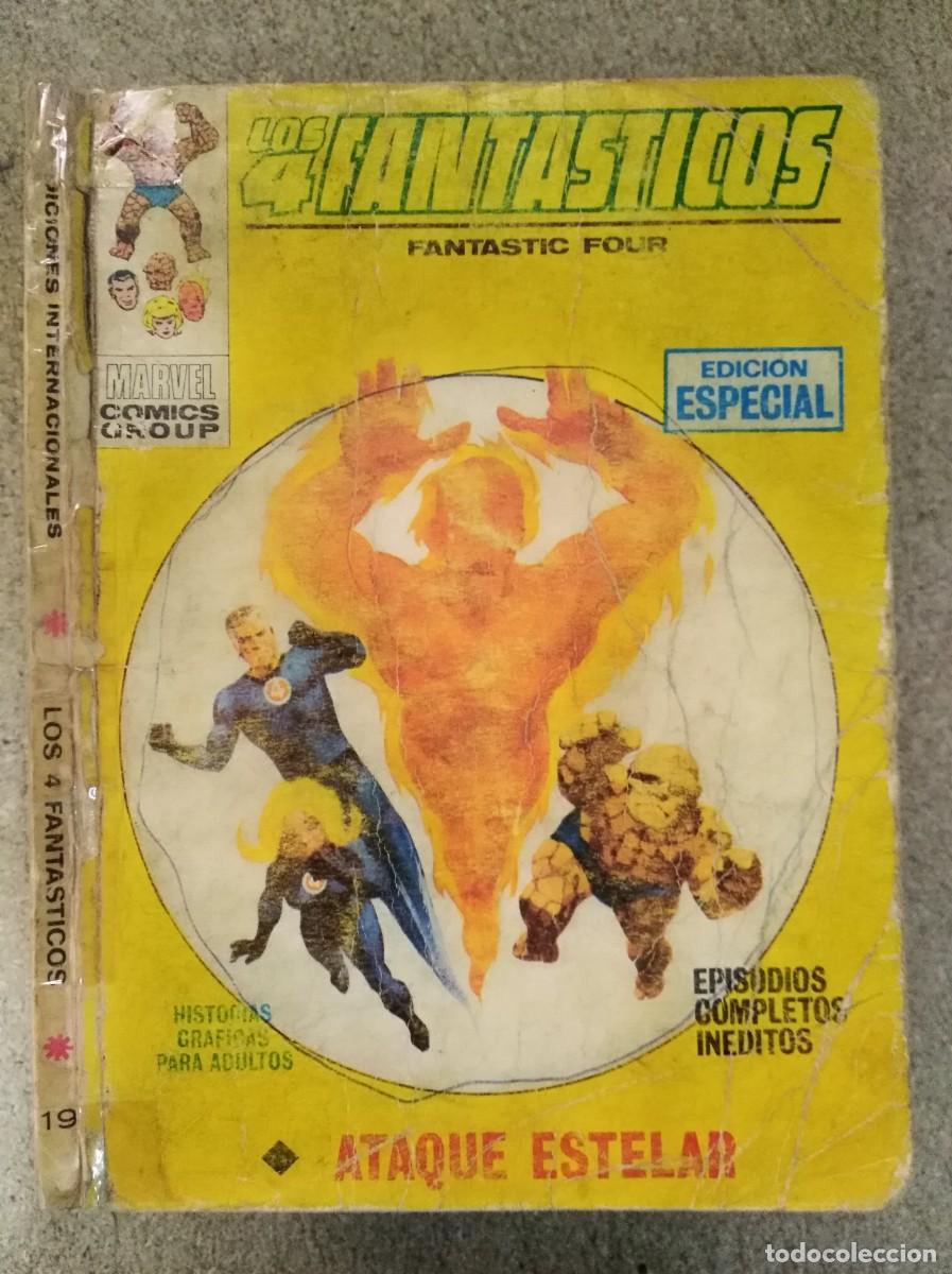 C&oacute;mics: Los 4 Fantasticos 19 .Vol.1. Vertice. 25 Ptas