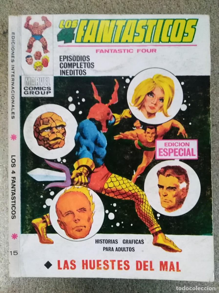 C&oacute;mics: Los 4 Fantasticos 15 .Vol.1. Vertice. 25 Ptas