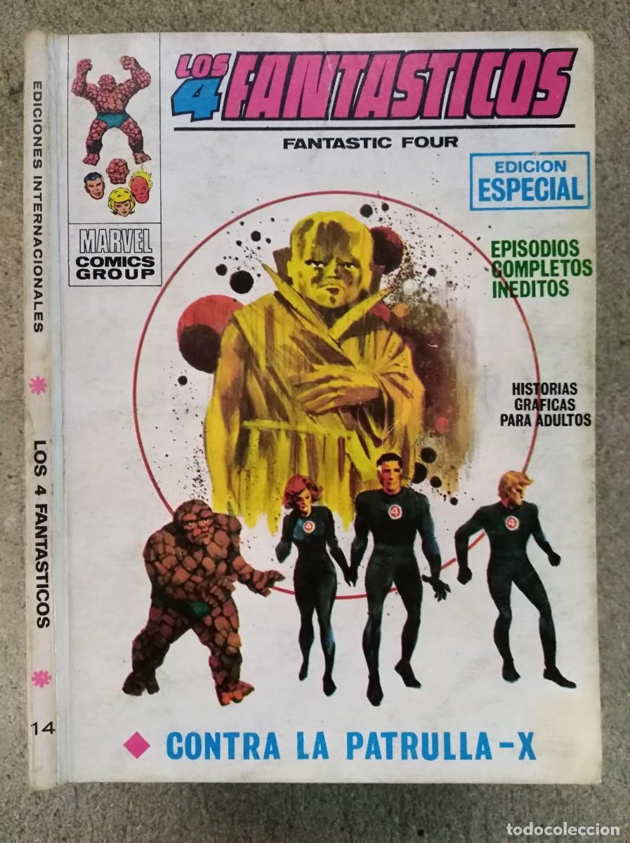 C&oacute;mics: Los 4 Fantasticos 14 .Vol.1. Vertice. 25 Ptas