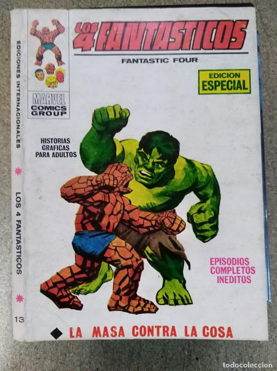 Comics : Los 4 Fantasticos 13 .Vol.1. Vertice. 25 Ptas