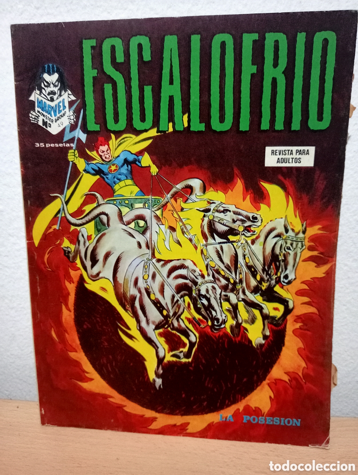 Fumetti: Comic escalofr&iacute;o mundi en Marvel n49 buen estado