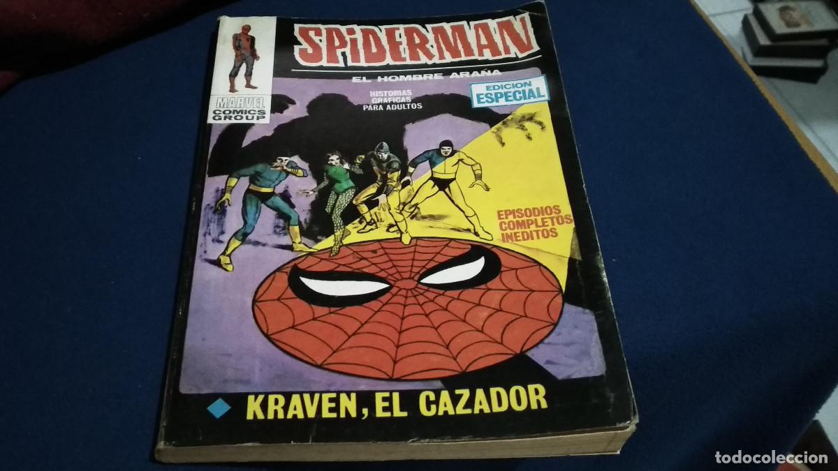 C&oacute;mics: SPIDERMAN N&ordm; 7 KRAVEN, EL CAZADOR - EDICI&Oacute;N ESPECIAL - EDICIONES VERTICE 1973 MARVEL COMICS - TACO