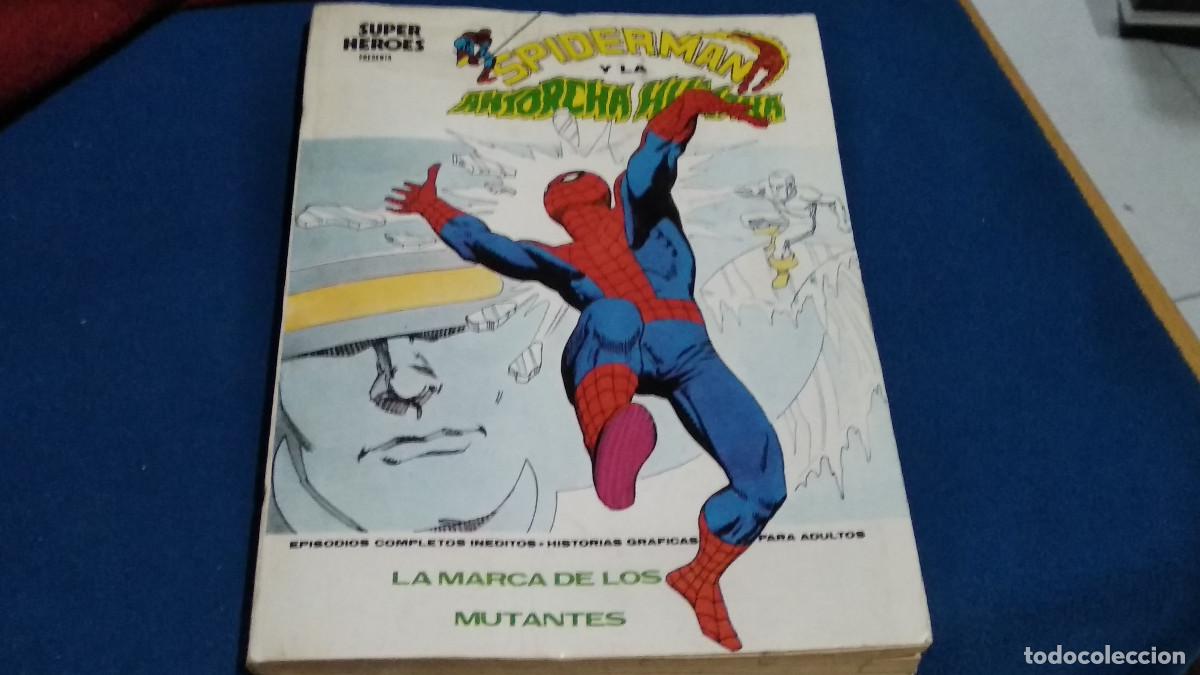 C&oacute;mics: SPIDERMAN - EDICIONES VERTICE 1974 SUPER HEROES - SPIDERMAN / LA ANTORCHA HUMANA - N&ordm; 6 - TACO