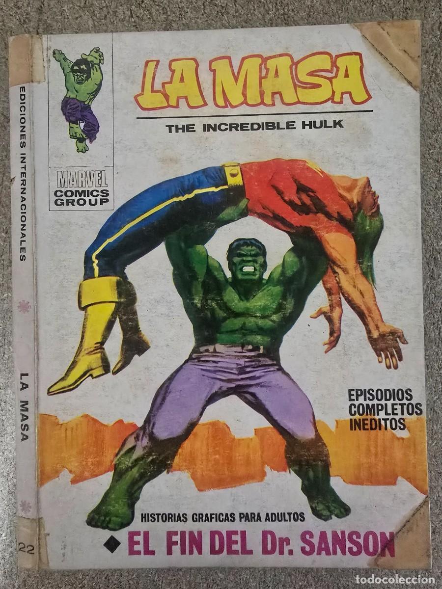 C&oacute;mics: La Masa 22 Vol 1.Vertice.25 ptas.