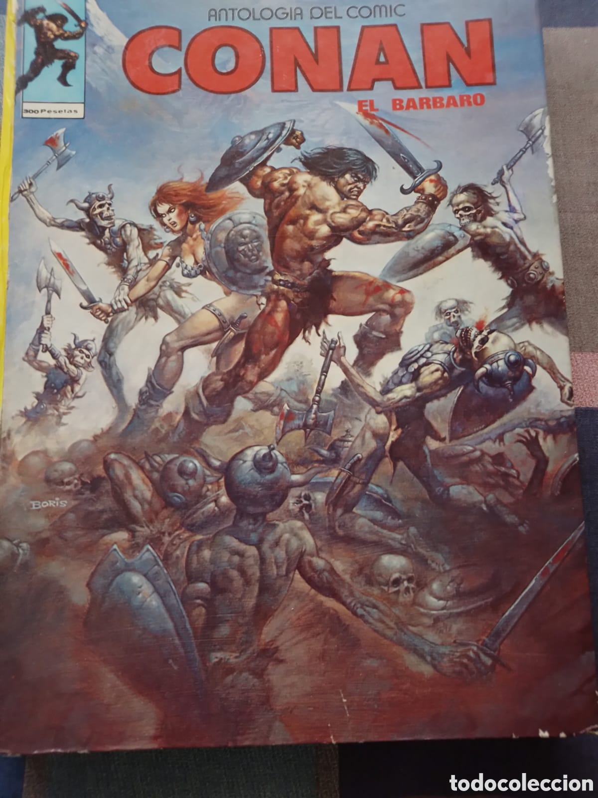 C&oacute;mics: Conan el b&aacute;rbaro Antolog&iacute;a del c&oacute;mic 1