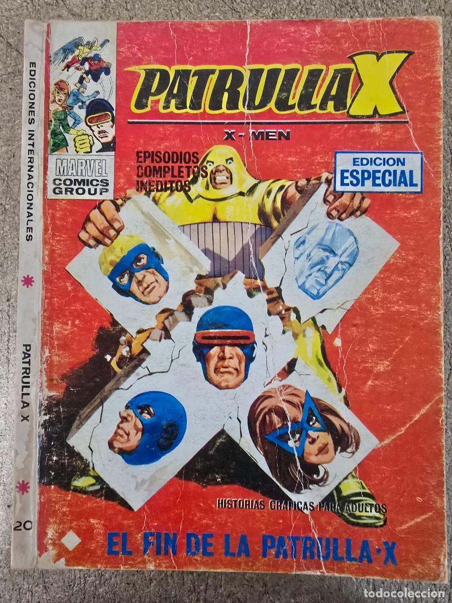 Comics: Patrulla X 20 Vol.1 Vertice.25 ptas.
