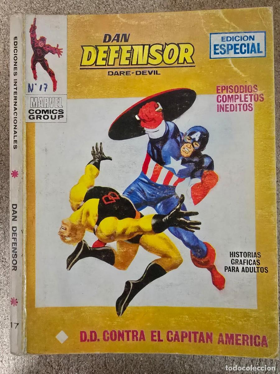 Comics : Dan Defensor 17 Vol 1.Vertice.25 ptas.