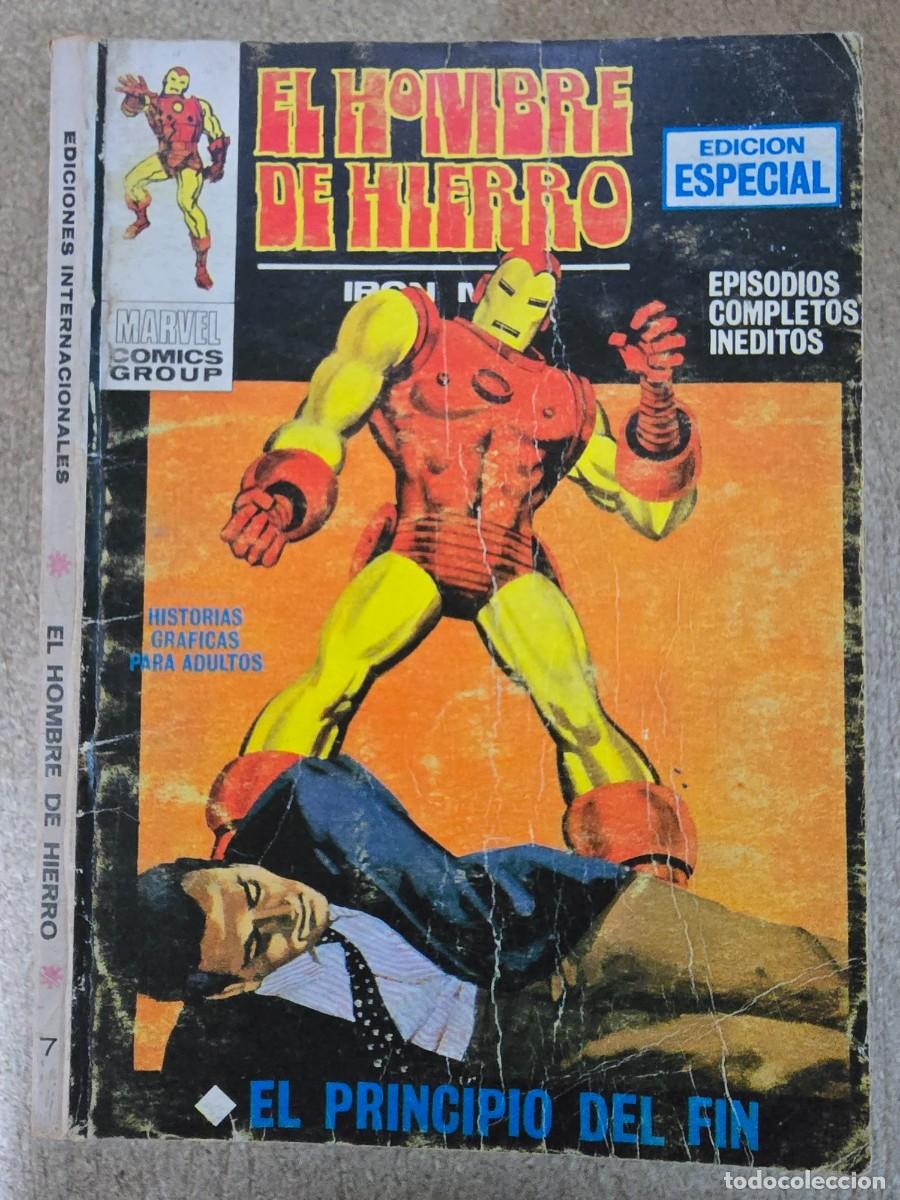 Comics : El Hombre de Hierro 7 Vol 1.Vertice.25 ptas.