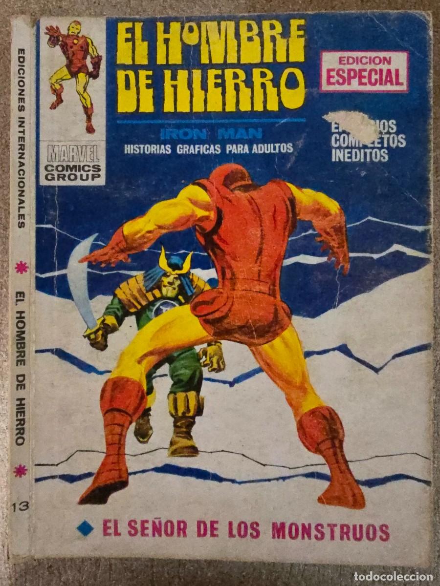 C&oacute;mics: El Hombre de Hierro 13 Vol 1.Vertice.25 ptas.